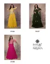 Aroma By Sayuri Designer Real Chinon Silk Readymade Suits Wholesale Online
